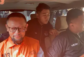 Ishfah Abidal Aziz alias Gus Alex Ditahan KPK Terkait Kasus Dugaan Korupsi Kuota Haji Tambahan 2024 (Ady Anugrahadi/Liputan6.com)