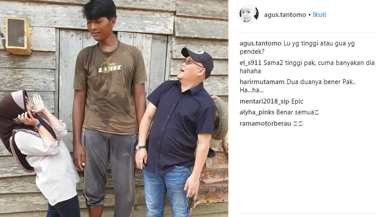 Manusia Tertinggi di Berau