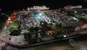 Kondisi arus balik Lebaran 2025 di Pelabuhan Bakauheni, Lampung Selatan, terus mengalami kelonjakan. Foto : (Istimewa).