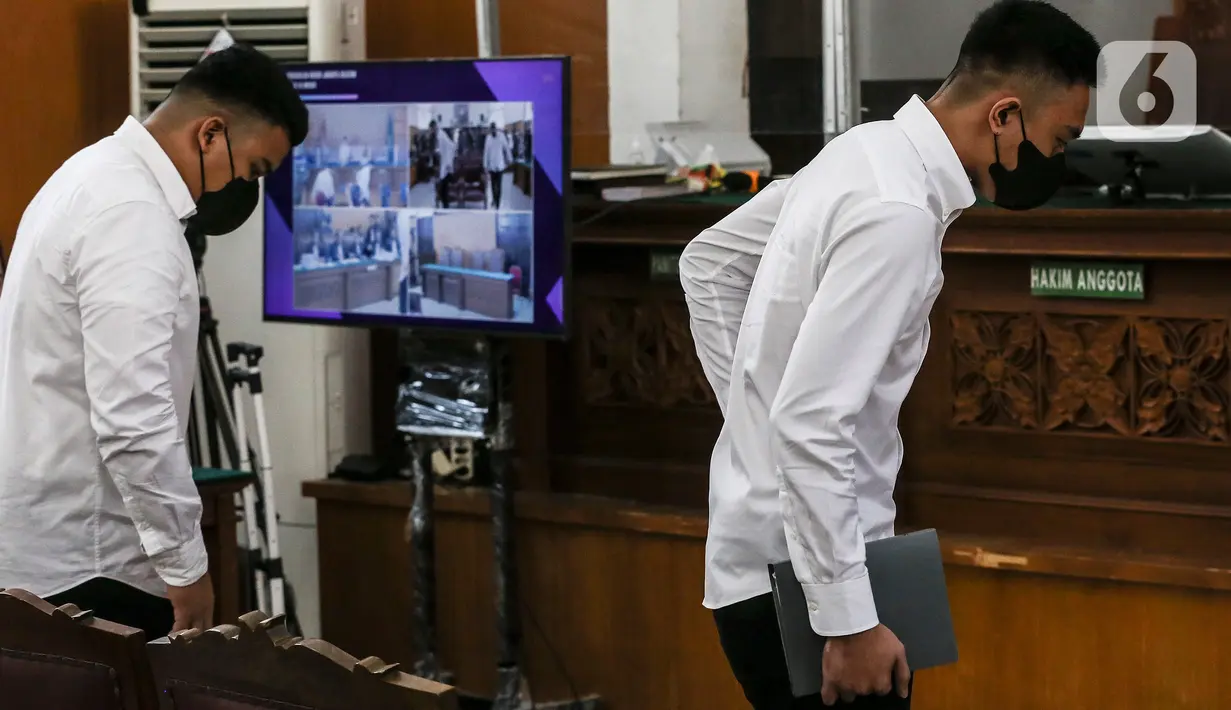 Pengadilan Negeri Jakarta Selatan hari ini kembali menggelar sidang kasus penganiayaan berat terhadap David Ozora dengan terdakwa Mario Dandy dan Shane Lukas. (Liputan6.com/Johan Tallo)