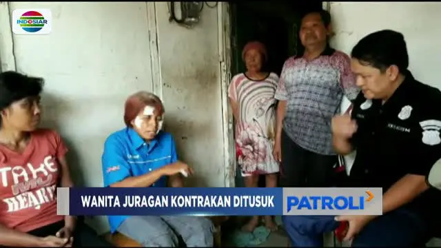Wanita Juragan Kontrakan di Kembangan Ditusuk Orang Tak Dikenal