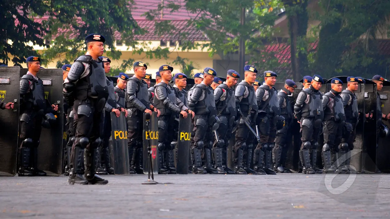 Korps Brimob Gelar Apel Kesiapan Pasukan jelang KAA