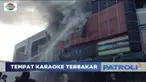 Tempat karaoke D-Blues di lantai 3 Plaza Millenium, Medan, terbakar diduga adanya hubungan listrik arus pendek.