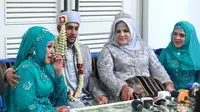 Preskon Pernikahan Dhawiya (Deki Prayoga/Fimela.com)