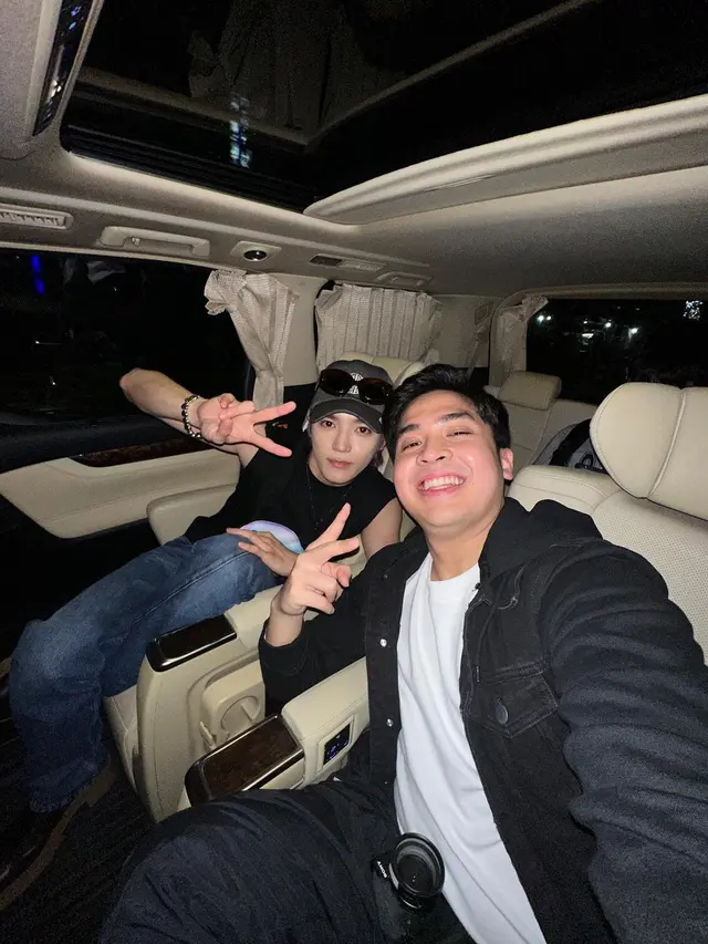 Taeyong NCT dan Jerome Polin. (Instagram/ jeromepolin)