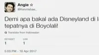 Kota Boyolali mendadak tenar setelah wacana Disneyland akan dibangun di kota ini (Liputan 6 SCTV)