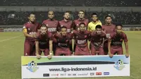 PSM Makassar pada laga lanjutan Liga 1 di Stadion GBLA, Bandung, Rabu, (5/7/2017). Persib menang 2-1 atas PSM. (Bola.com/M Iqbal Ichsan)
