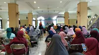 Seminar parenting terkait bahaya pornografi, seks bebas, dan LGBT. (Liputan6.com/ Nafiysul Qodar)