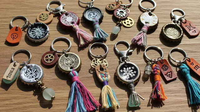 DIY Gantungan Kunci dari Barang Bekas