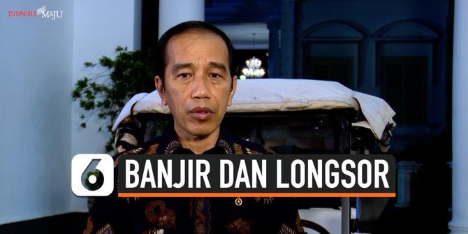 VIDEO: Jokowi Minta Masyarakat Waspadai Banjir dan Longsor