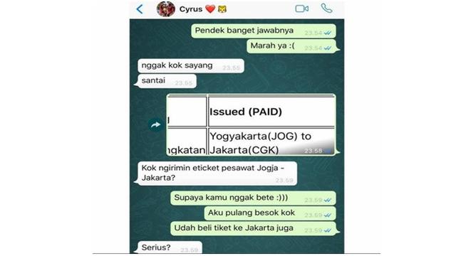 chat dianggap sahabat