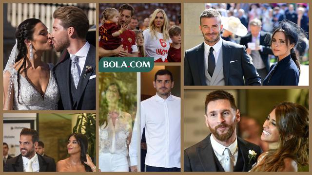 Pesepak bola dan istri