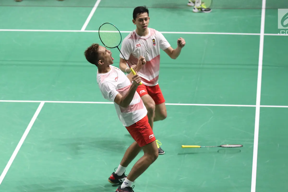 Tim Bulutangkis Beregu Putra Indonesia Melaju ke Final