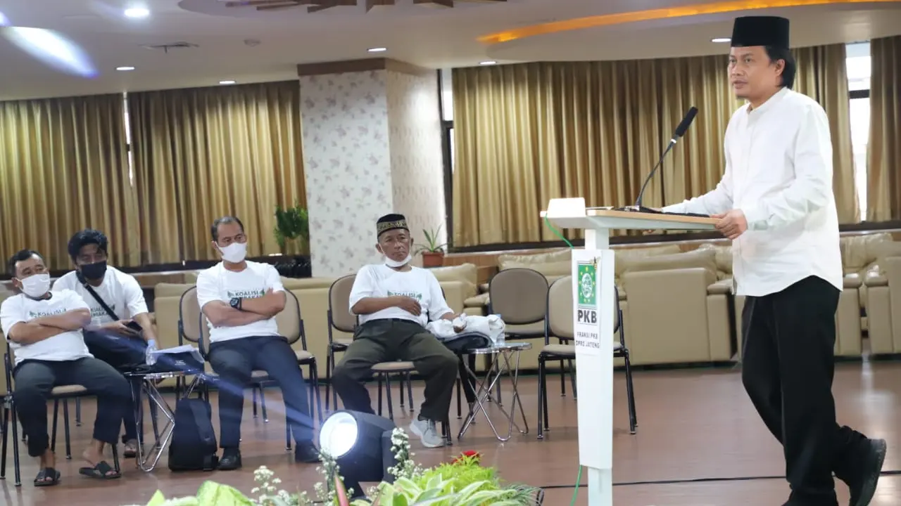Istighosah Koalisi Tembakau di kantor DPRD Jawa Tengah, Selasa, 7 September 2021. (Foto: Liputan6.com/Istimewa)
