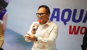 Wakil Menteri BUMN Kartika Wirjoatmodjo memaparkan&nbsp;Aquabike Jetski World Championship 2023 ini akan sihelat pada 22-26 November 2023 mendatang di Danau Toba.