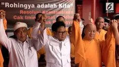 Pertemuan tersebut bertujuan untuk merajut silaturahmi dan sebagai salah satu bentuk solidaritas pada etnis Rohingya. 