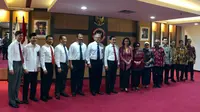 Pansel Capim KPK bertemu dengan BNPT, Senin (1/7/2019). (Liputan6.com/ Ratu Annissa)