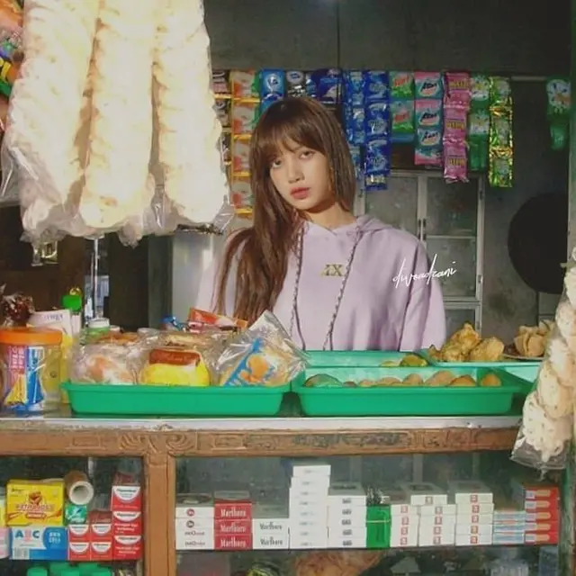 6 Editan Foto Jika Blackpink Jaga Toko Kelontong Ini Bikin Ngakak