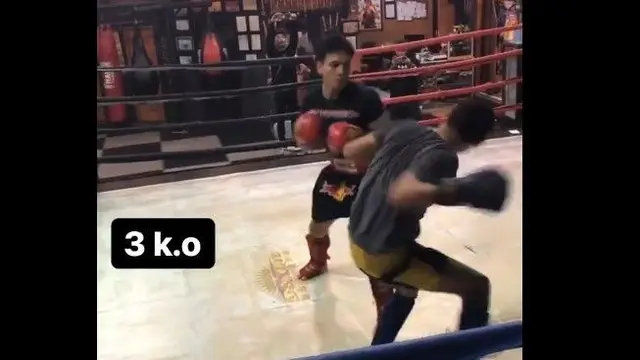 6 Potret Jefri Nichol saat Olahraga Tinju, Terbaru Lawan Haters