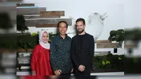 Jokowi, Iriana, CEO Twitter Jack Dorsey. Kredit: Twitter Studio