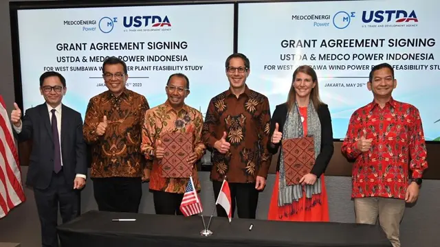 Acara ini dihadiri oleh Presiden Direktur Medco Eka Satria dan Direktur Regional USTDA untuk Indo-Pasifik Verinda Fike, serta Wakil Duta Besar Amerika Serikat untuk Indonesia, Michael F. Kleine