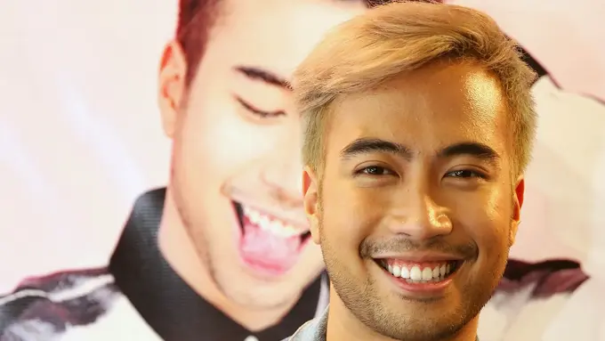 Mie instam menjadi salah satu hal yang bisa membuat Vidi Aldiano bahagia. (Bambang E. Ros/bintang.com)