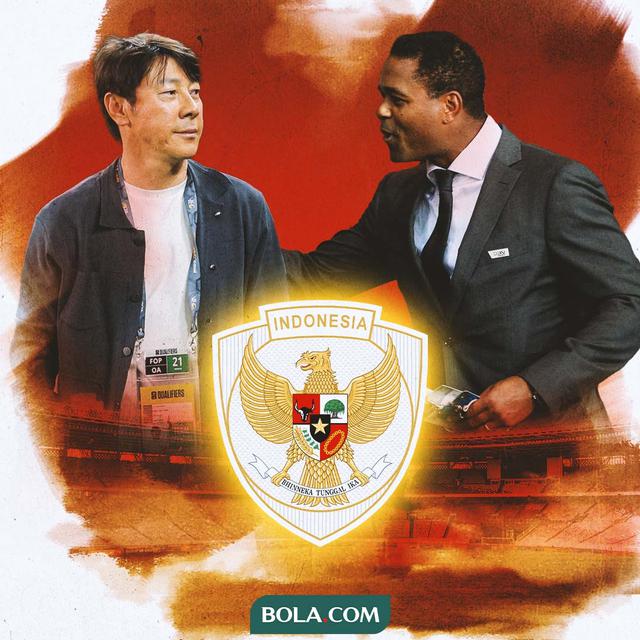 Timnas Indonesia - Ilustrasi Perpindahahan Jabatann dari STY ke Kluivert