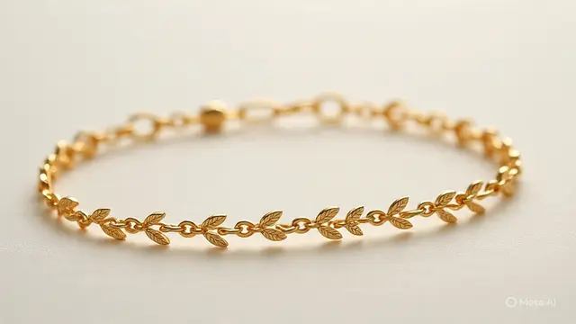 Model Gelang Emas Rantai 3 Gram 24K Terbaru