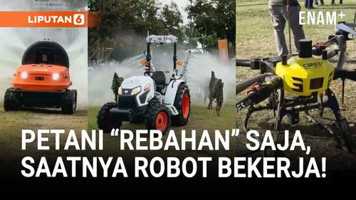 Traktor Tanpa Sopir Mulai Ambil Alih Ladang! Era Petani Robot Sudah Dimulai