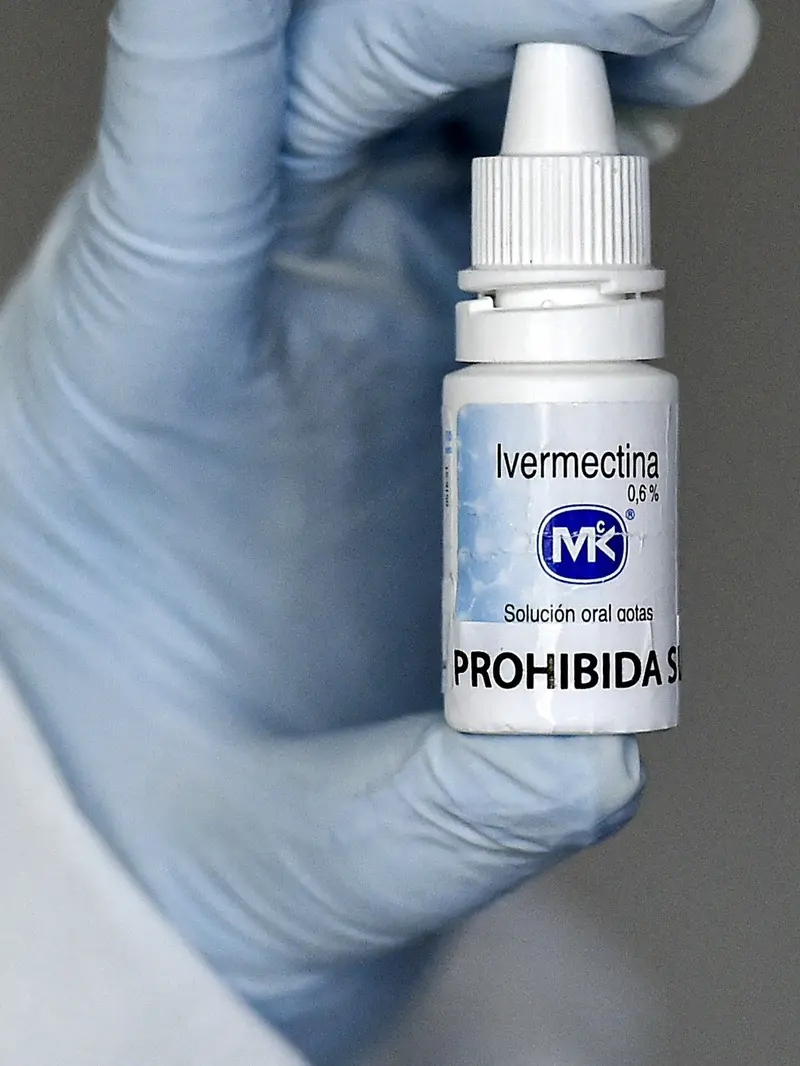 Obat Ivermectin. Foto: AFP