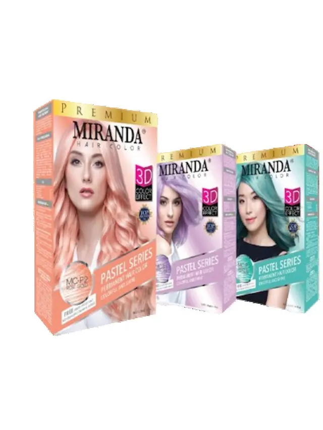 Miranda Pastel Series Permanent Hair Color