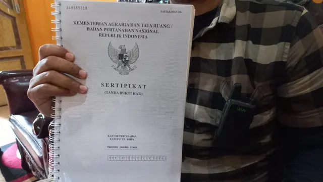 SHM milik Haris Pardede