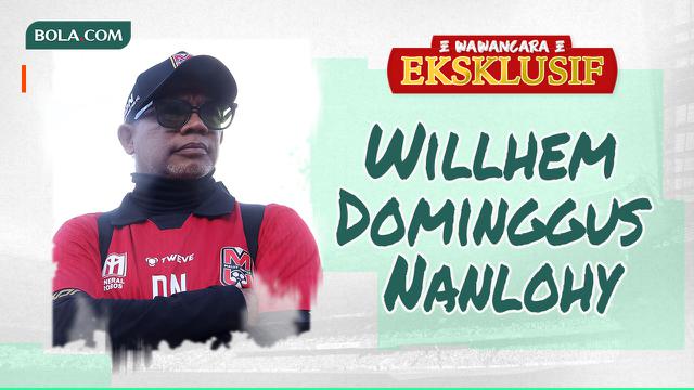 Cover wawancara COO Malut United, Willhem Dominggus Nanlohy