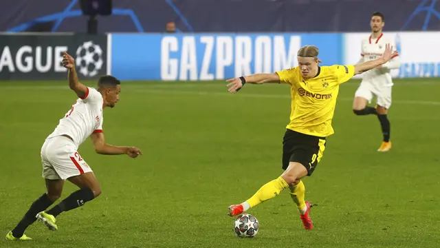 FOTO: Borussia Dortmund Permalukan Sevilla di Liga Champions