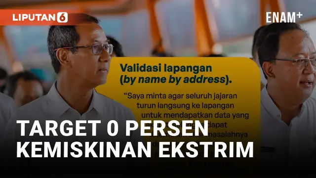 Heru Budi Hartono: Semoga Kemiskinan Ekstrem di DKI Jakarta Dapat Sentuh 0 Persen di 2024