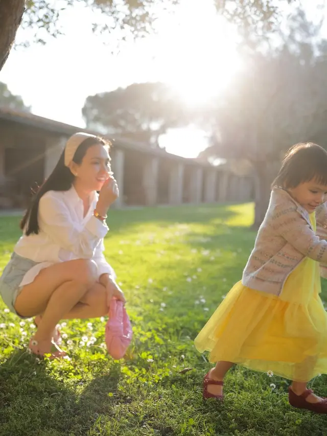 Shandy Aulia liburan bareng anak di Roma, Italia (Instagram/shandyaulia)