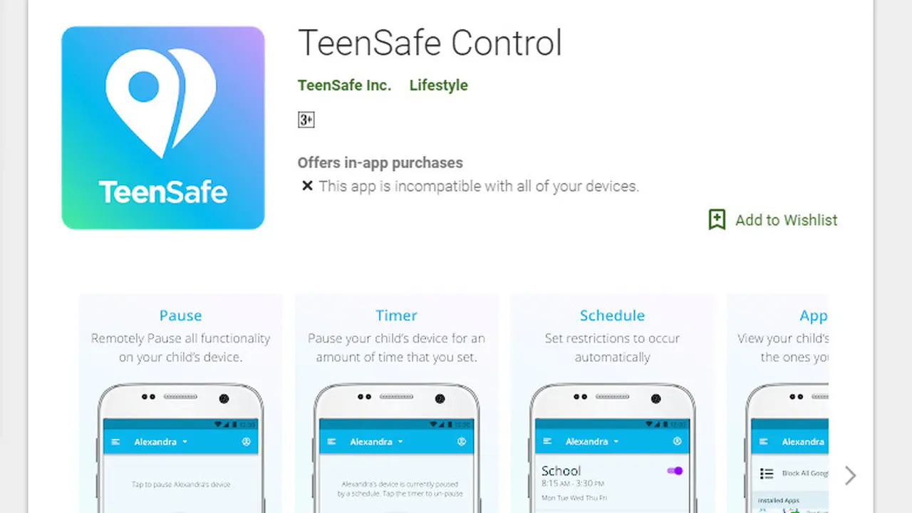 Aplikasi TeenSafe