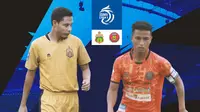 BRI Liga 1 - Duel Pemain - Bhayangkara FC Vs Persiraja Banda Aceh - Evan Dimas Vs Defri Riski (Bola.com/Adreanus Titus)