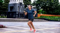 Pelari Indonesia Devi Ardian berlatih jelang Tokyo Marathon 2023