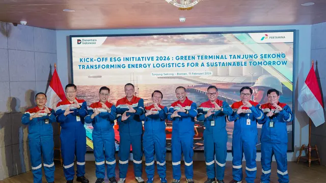 PT Elnusa Petrofin (EPN), anak usaha PT Elnusa Tbk (ELSA) mendukung implementasi inisiatif Green Terminal LPG Tanjung Sekong, Cilegon, Banten. (Dok EPN)