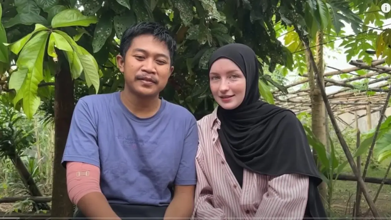 Bukan Soal Harta, Pria Indonesia Ungkap Cara Menangkan Hati Wanita Rusia yang Kini Jadi Istrinya dan Mualaf.