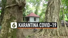 Dua orang asal Tangerang dikarantina di tempat angker karena nekat mudik ke Boyolali. Lokasi karantina berada di tengah lima pohon beringin dan jauh dari permukiman.