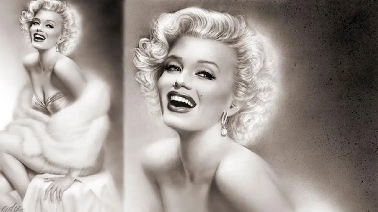 Cantiknya Marilyn Monroe dalam Nuansa Hitam Putih
