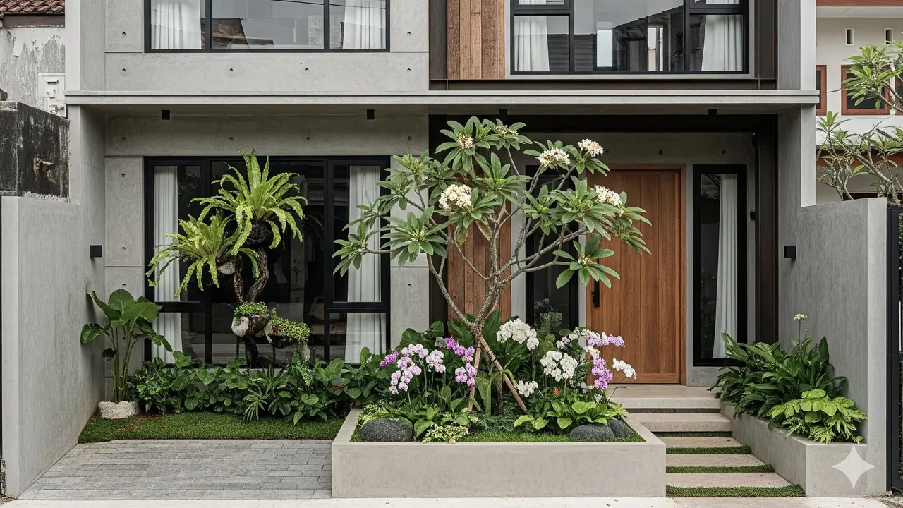 Inspirasi Desain Rumah Minimalis Sederhana 9x10 m 3 Kamar Terbaru
