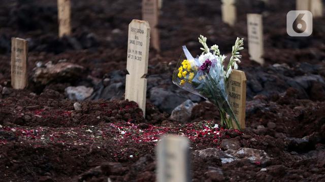 FOTO: TPU Rorotan Sudah Terisi 900 Jenazah dengan Protokol Covid-19