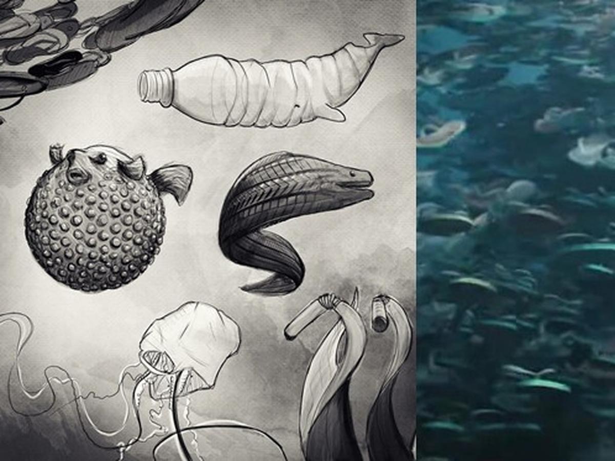 Lautan plastik dari bebaskan komik Ilmuwan Temukan
