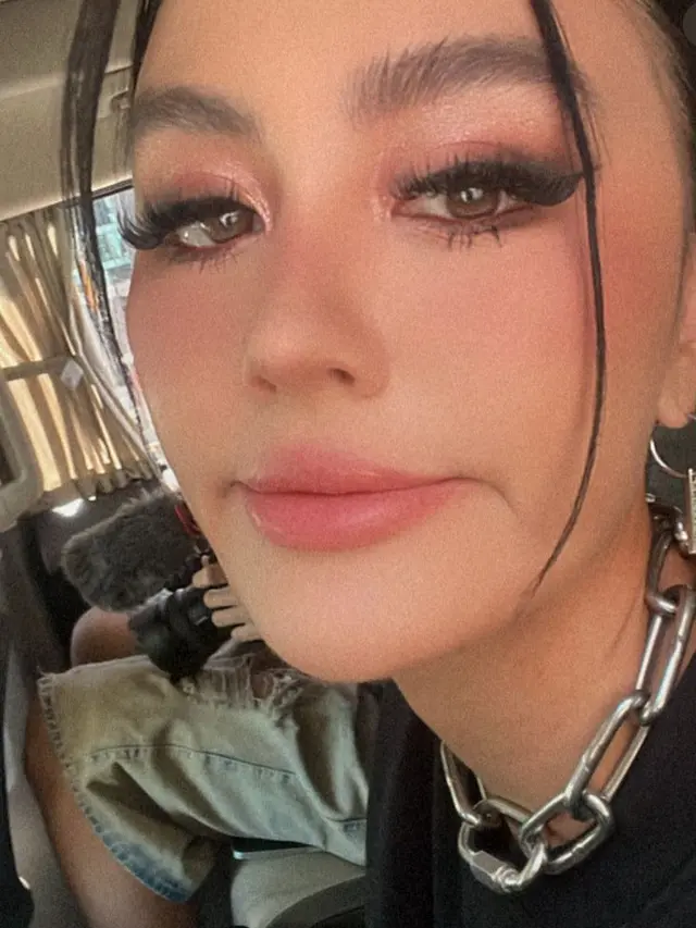 Agnez Mo saat Berada di Korea Selatan. [@agnezmo]