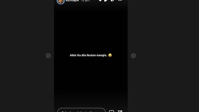 Kunto Aji yang Begitu Tegar Saat Sang Ayah Meninggal Dunia, Tangisnya Pecah Saat Dipeluk Anak. (instagram.com/kuntoajiw)