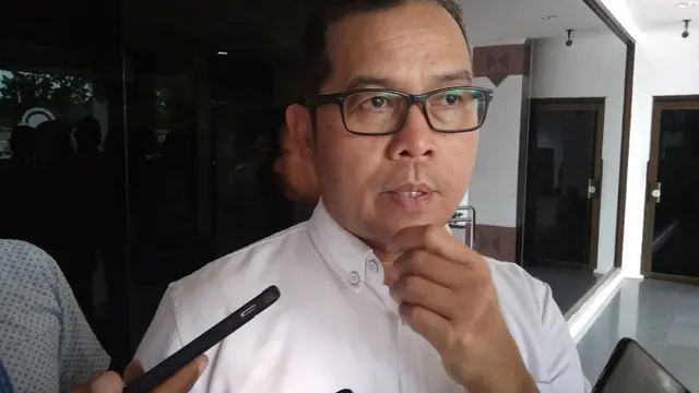Konferensi pers kasus positif Corona Covid-19 ke-4 di Provinsi Kepulauan Riau. (Foto: Liputan6.com/Ajang Nurdin)