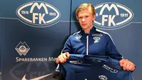 Striker Molde FK, Erling Haland. (dok. Molde FK)